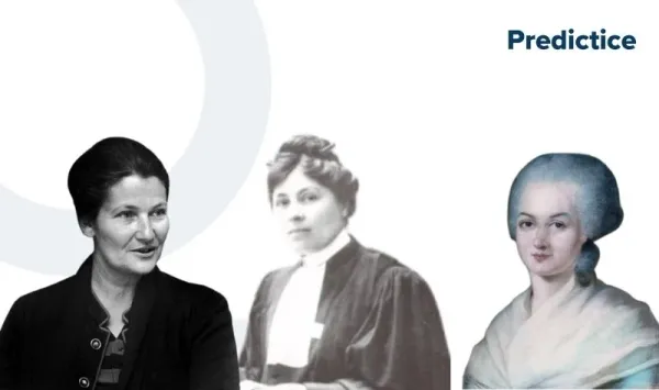 Dossier : les grandes figures féminines du droit français